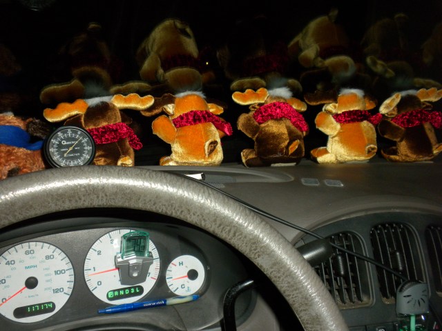 i was driving santa's sleigh