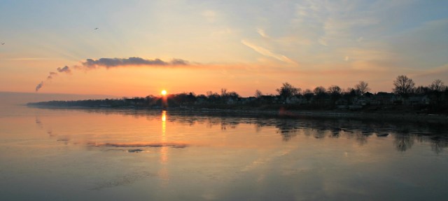 east side to avon point sunrise