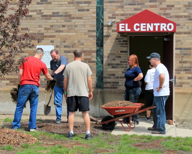 Pride Day El Centro planting