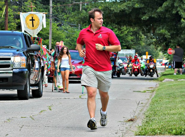 Sacred Heart parade mayor ritenauer