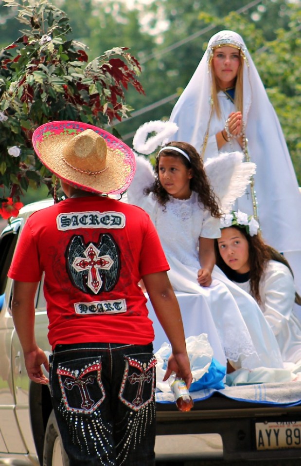 Sacred Heart parade SH float 6