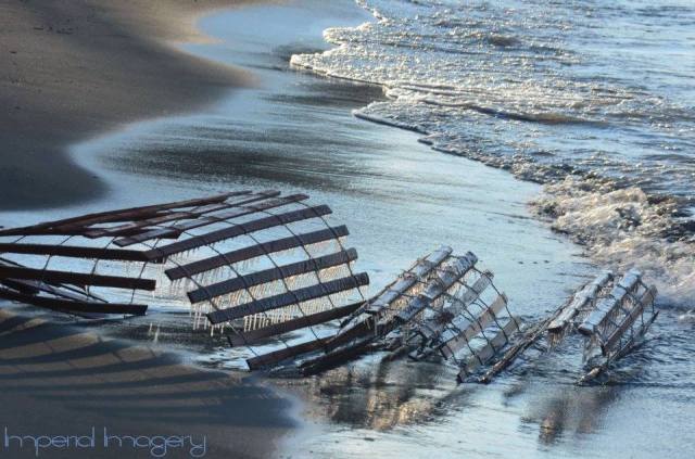 Imperial Imagery Eric Bonzar Lakeview frozen fence