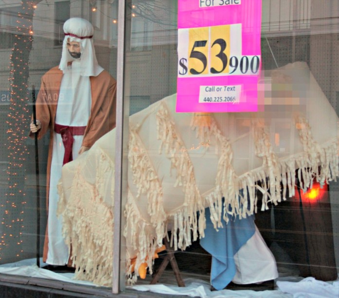 tragic manger collapse for sale