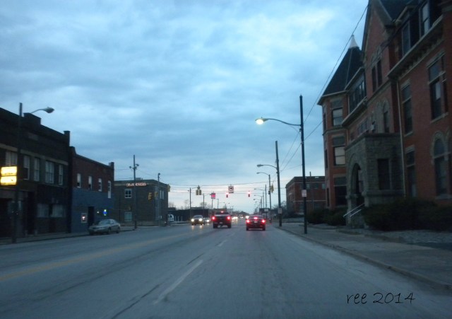 Last night's quiet drive home