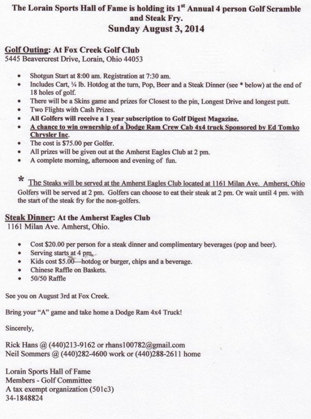 080314 LSHOF golf steak fry