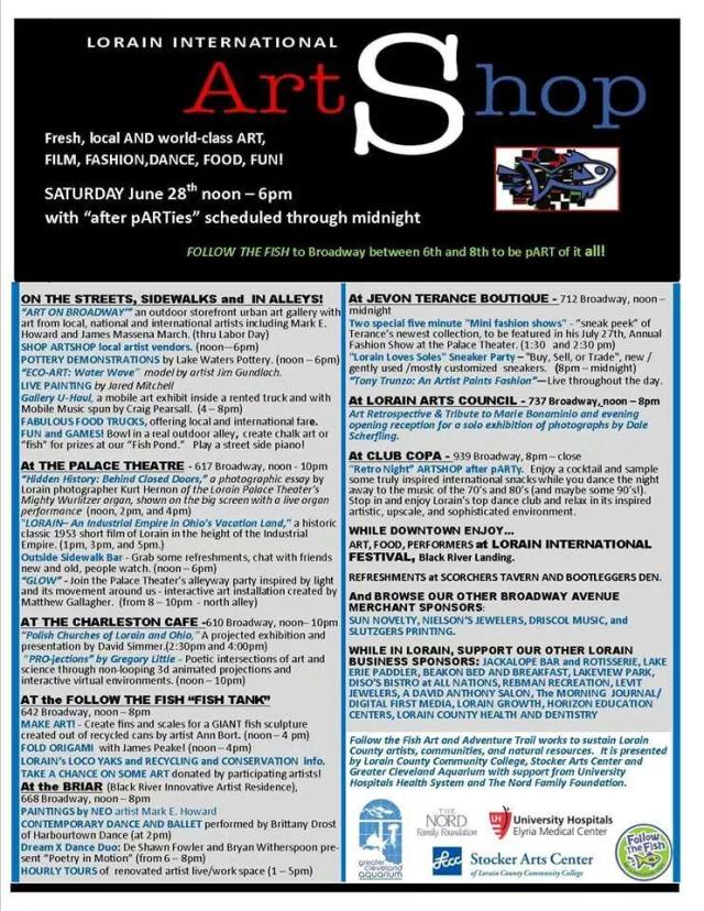 artSHop complete flyer