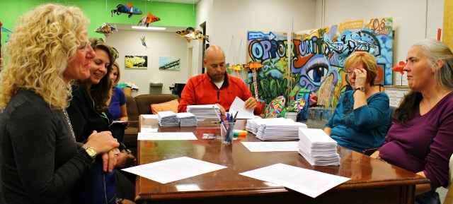 get those letters folded