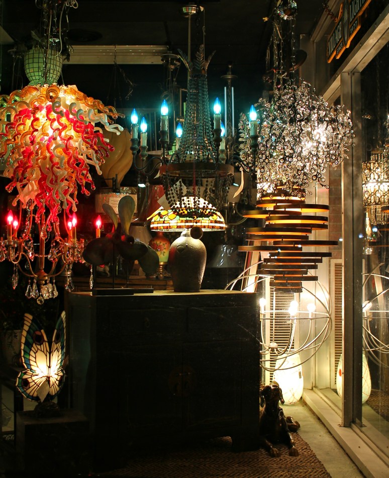 look at all the pretty lights