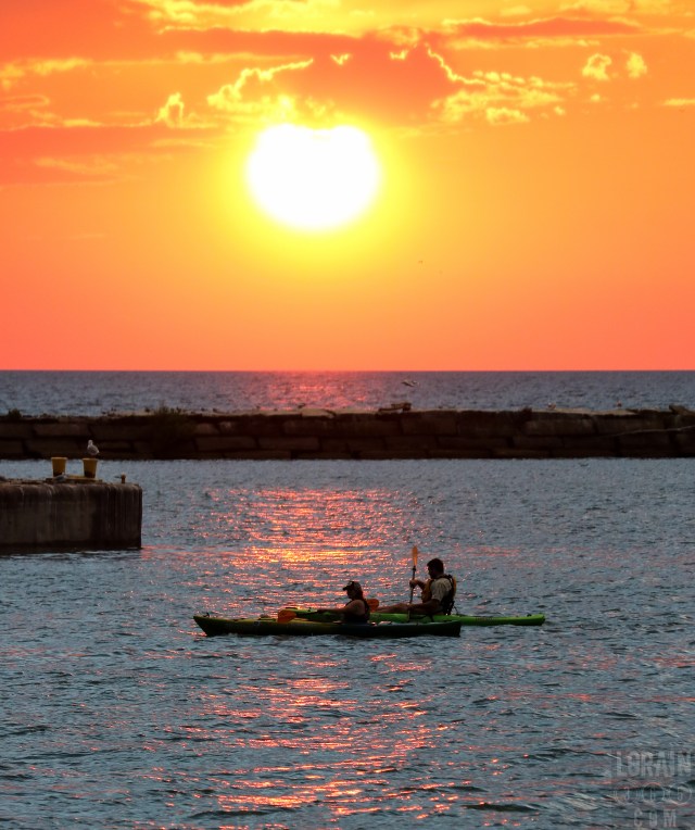 kayak sunset 01