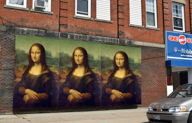 mona lisa x 3